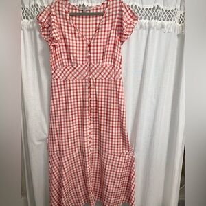 Gingham Ann Taylor dress
